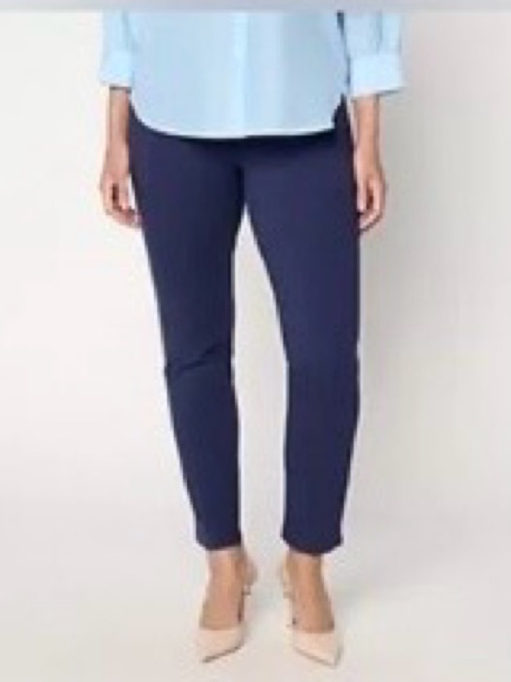 Counterparts Women’s Dark Indigo Navy Blue Pull-On Pants